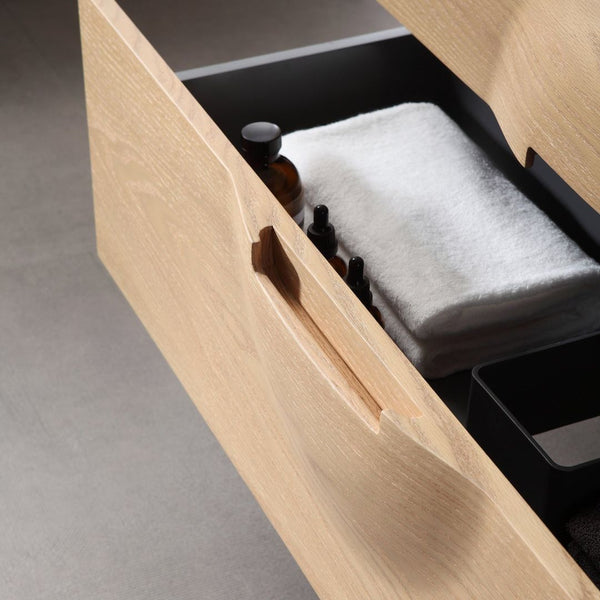 COLMAR 36” WHITEWASH OAK BATHROOM VANITY