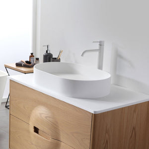 COLMAR 36” WHITEWASH OAK BATHROOM VANITY