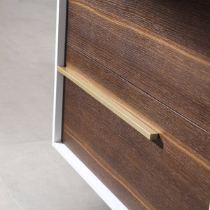 GOREME 30” SMOKE GRAY OAK BATHROOM VANITY