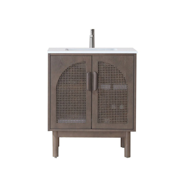 NARA 30” CHESTNUT OAK BATHROOM VANITY
