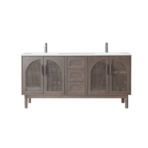 NARA 72” CHESNUT OAK BATHROOM VANITY