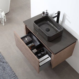 OCALA 36” CHESTNUT OAK BATHROOM VANITY