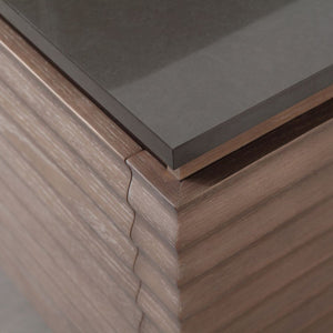 OCALA 60” CHESTNUT LEFT SINK BATHROOM VANITY