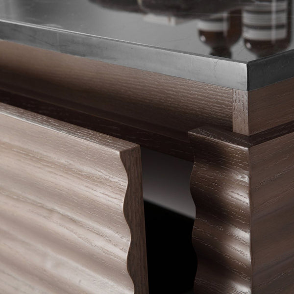 OCALA 60” CHESTNUT LEFT SINK BATHROOM VANITY
