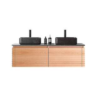 OCALA 60” MAPLE DOUBLE SINK BATHROOM VANITY