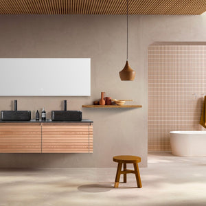OCALA 60” MAPLE DOUBLE SINK BATHROOM VANITY