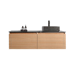 OCALA 60” MAPLE RIGHT SINK BATHROOM VANITY