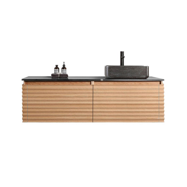 OCALA 60” MAPLE RIGHT SINK BATHROOM VANITY