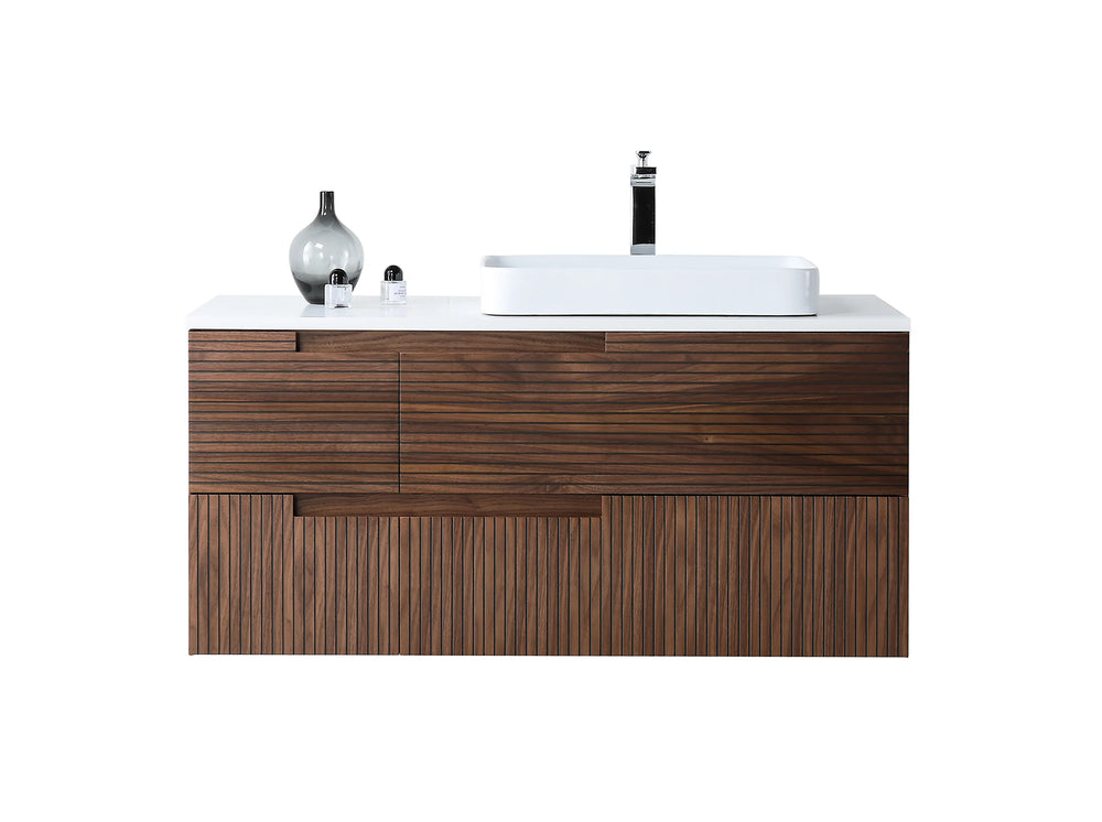ORSA 48” WALNUT BATHROOM VANITY