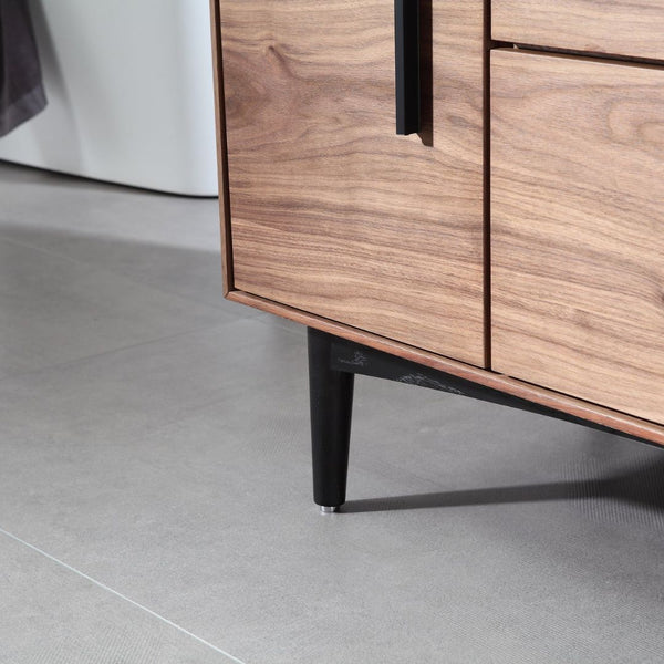 PORTREE 48” WALNUT BATHROOM VANITY
