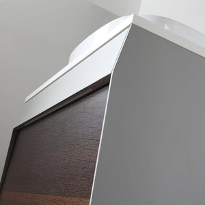 RONDA 30” SMOKE GRAY OAK BATHROOM VANITY