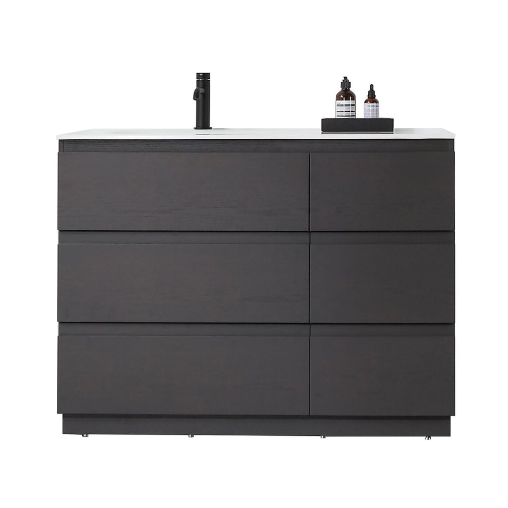 ROTHENBURG 42” CHARCOAL BATHROOM VANITY