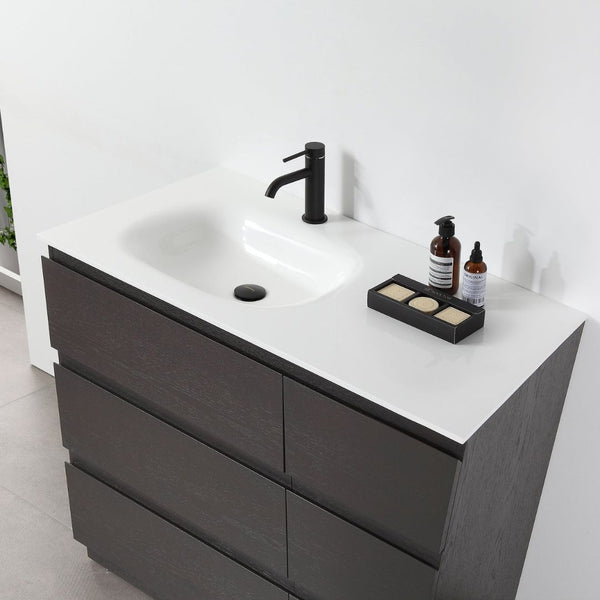 ROTHENBURG 42” CHARCOAL BATHROOM VANITY