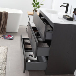 ROTHENBURG 42” CHARCOAL BATHROOM VANITY