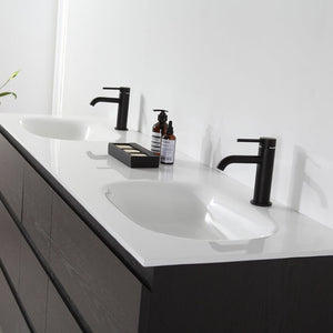 ROTHENBURG 72” CHARCOAL BATHROOM VANITY