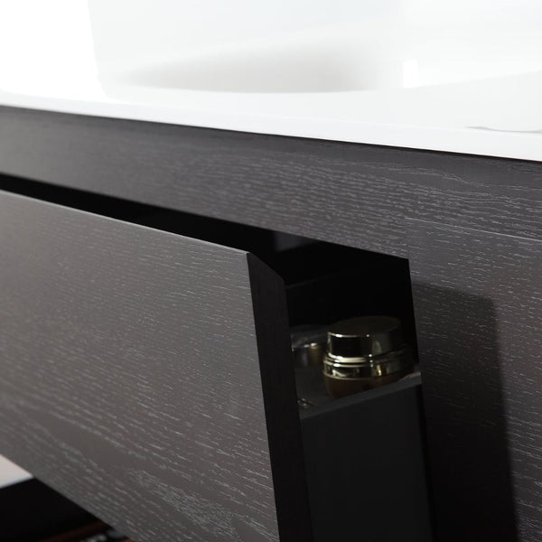 ROTHENBURG 72” CHARCOAL BATHROOM VANITY