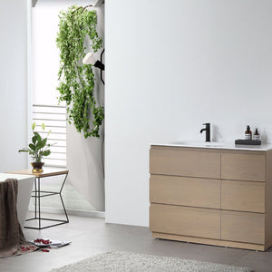 ROTHENBURG 42” GOLDEN OAK BATHROOM VANITY