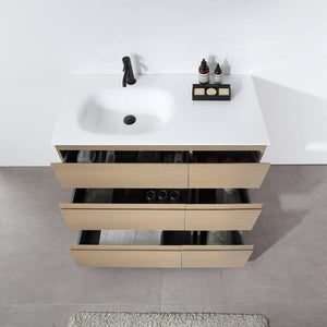 ROTHENBURG 42” GOLDEN OAK BATHROOM VANITY