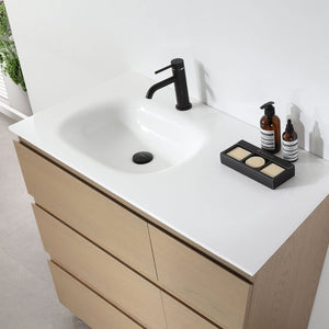 ROTHENBURG 42” GOLDEN OAK BATHROOM VANITY