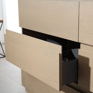ROTHENBURG 72” GOLDEN OAK BATHROOM VANITY