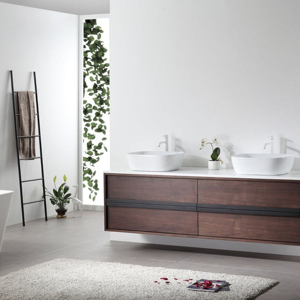 SINTRA 72” DARK WALNUT BATHROOM VANITY
