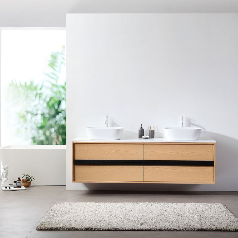 SINTRA 72" - Whitewashed Oak