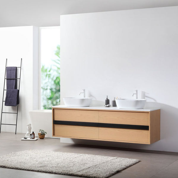 SINTRA 72" - Whitewashed Oak