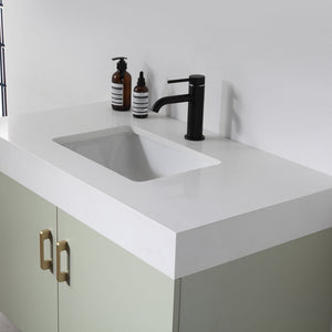 VEEMON 36” PINE MIST BATHROOM VANITY