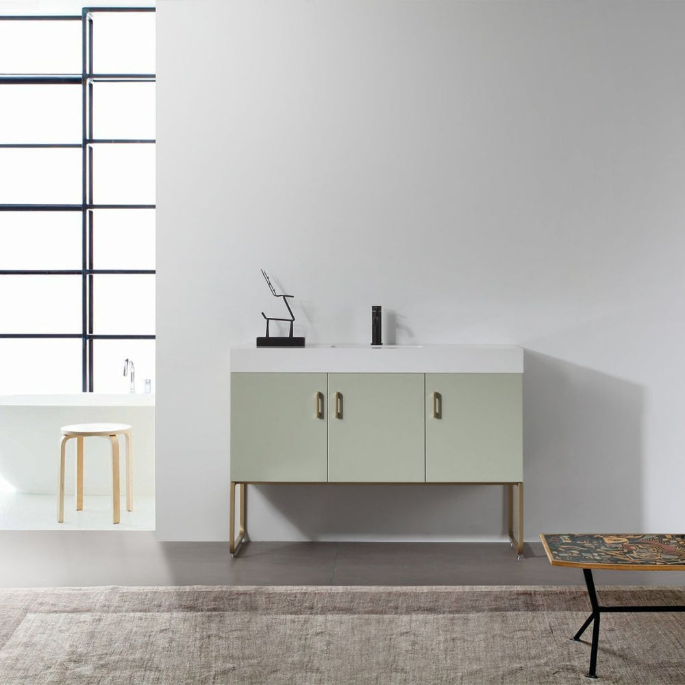VEEMON 48” PINE MIST BATHROOM VANITY
