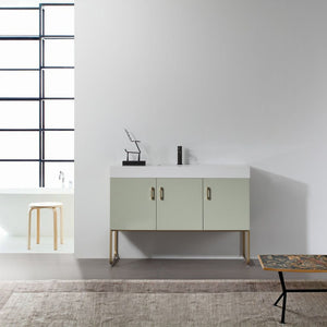 VEEMON 48” PINE MIST BATHROOM VANITY
