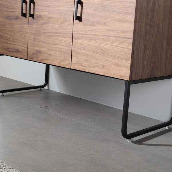 VEEMON 48” WALNUT BATHROOM VANITY