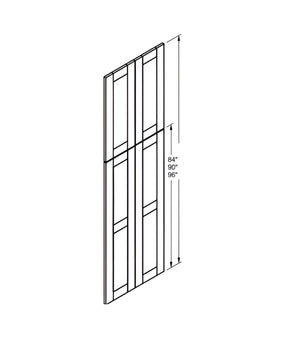 French Grey Wall pantry Decorative Door