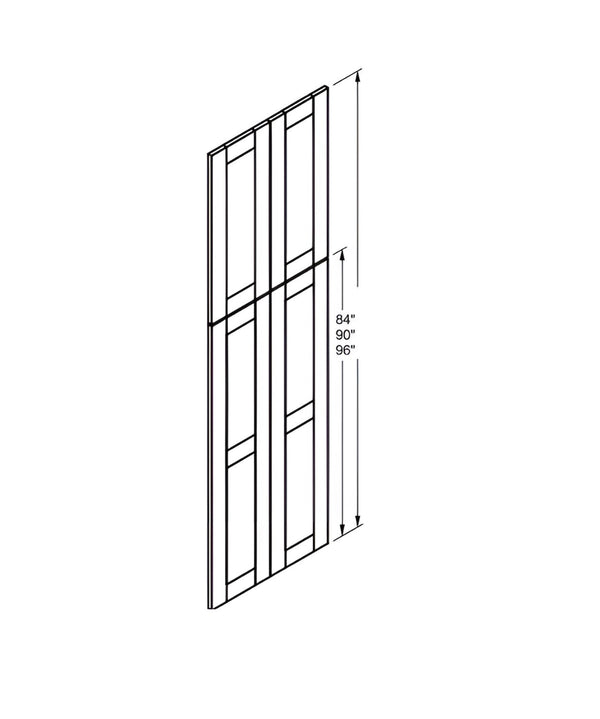 French Grey Wall pantry Decorative Door