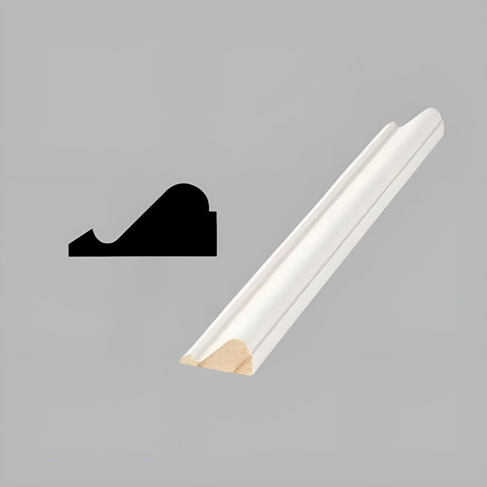 SOLID LF- BASE CAP 11/16 X 1-3/8 x 16ft