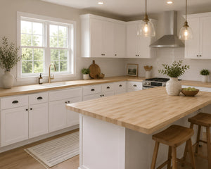 6FT Birch Butcherblock Countertop