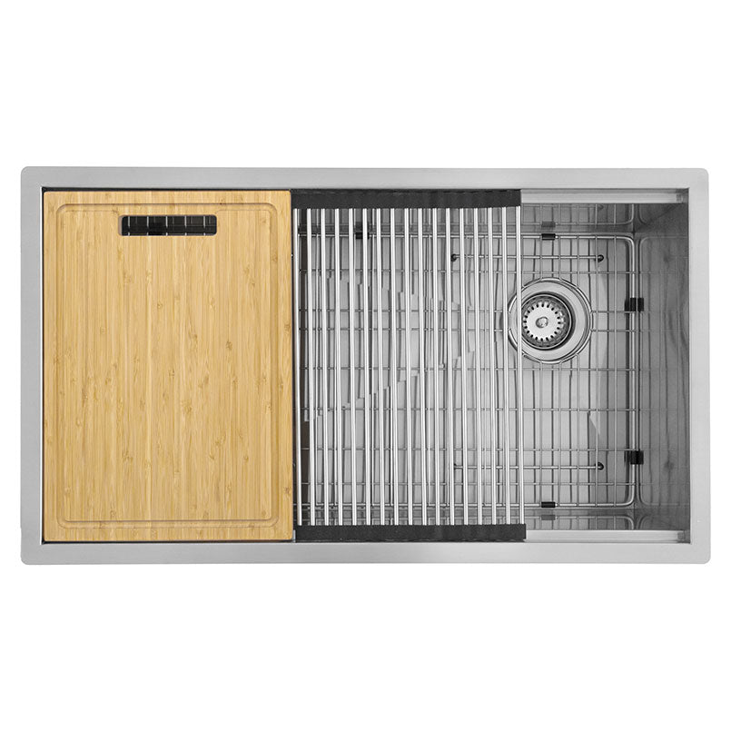 Single Bowl Handcrafted Workstation-3319