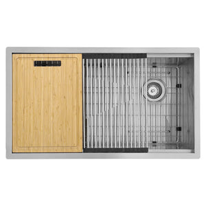 Single Bowl Handcrafted Workstation-3319