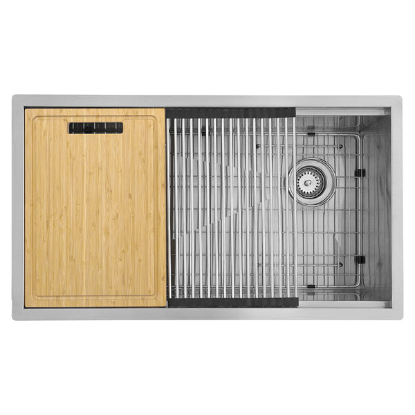 Single Bowl Handcrafted Workstation-3319