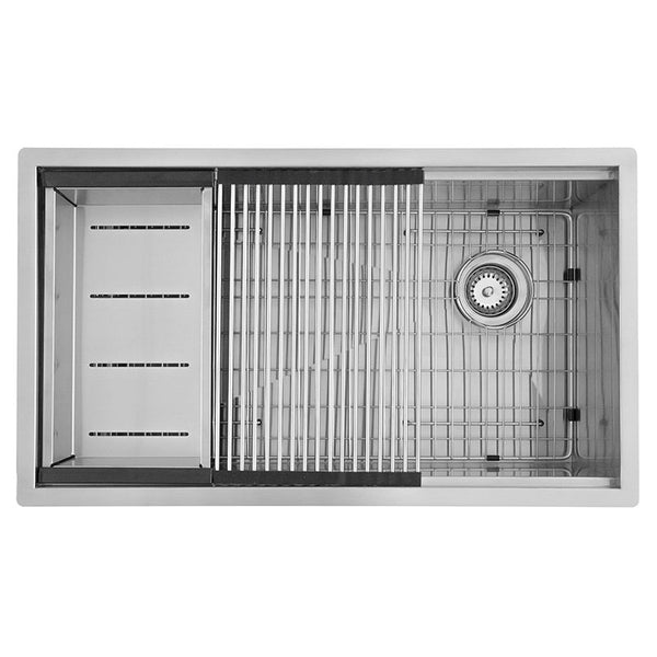 Single Bowl Handcrafted Workstation-3319