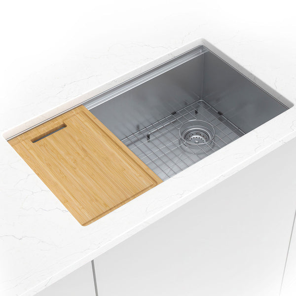 Single Bowl Handcrafted Workstation-3319
