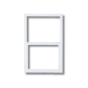 White Vinyl Single-Hung Window